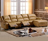 Sophisticated Design Comfy Leather Power Recliner Sectional Sofa / Lixra