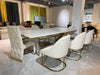 Modern Luxurious Marble-Top Endearing Dining Table Set - Lixra