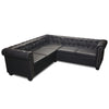 5 Seater L-shaped Chesterfield Appealing Sectional Sofa - Lixra