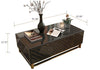 Ultra Modern Wooden TV Cabinet With Coffee Table / Lixra