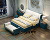 Modern Style Endearing Leather Bed - Lixra