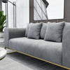 Spacious Comfort Contemporary Style Velvet Sofa Set - Lixra