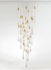 Contemporary Magnolious Drop Design Crystal Chandelier / Lixra