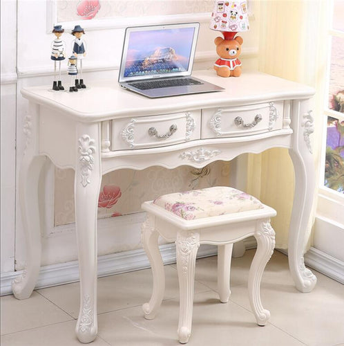 High-End Antique Styled Gleamy Wooden Carved Dresser Cabinet-Lixra