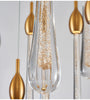 Contemporary Rain Drop Design Magnificent Crystal Pendant Light - Lixra