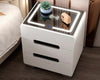 Gleamy Finish Multi-functional Modern Storage Side Table - lixra