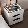 Gleamy Finish Multi-functional Modern Storage Side Table - lixra