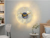 Translucent Modern Style Astronaut Designed Wall Clock / Lixra