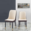 4pcs Modern Swanky Cozy Leather Dining Chairs - Lixra