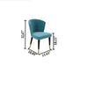 Multipurpose Modern Look Luxurious Fabric Dining Chairs - Lixra