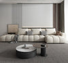 L-Shape Comfy Leather Sectional Sofa / Lixra