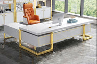 Modern Design L-Shaped Office Computer Desk / Lixra