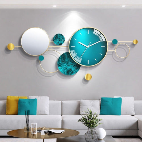 Luxurious and Creative Design Stunning Metallic Wall Clock - Lixra