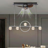 Vintage Style Magnificent Pendant Light With Ceiling Fan / Lixra