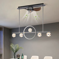Vintage Style Pendant With Ceiling-Fan / Lixra