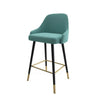 Modern Minimalistic Designed High Back Fabric High Raised Chairs / Lixra