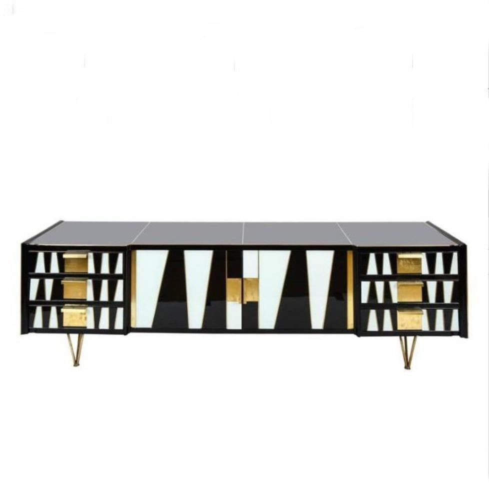 Contemporary Interior Style Classic Bold Wooden TV Cabinet - Lixra