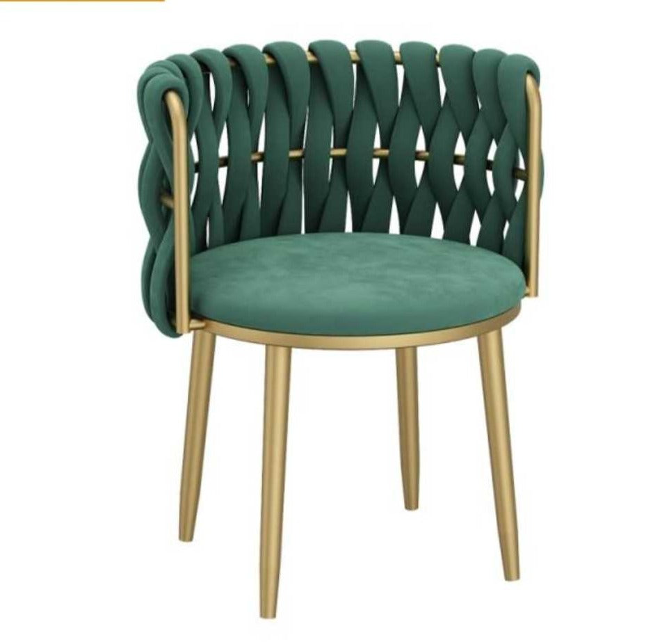 Modern Designer Metal Dining Chair - Lixra