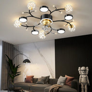 Voguish Style Ceiling-Fan With LED / Lixra