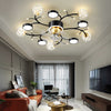 Voguish Style Sumptuous Ceiling Fan With LED Light / Lixra