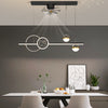 Contemporary Style Elegant Pendant Light With Ceiling Fan / Lixra