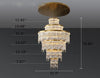 Modern Endearing Lustrous Crystal Opulent Chandelier - Lixra