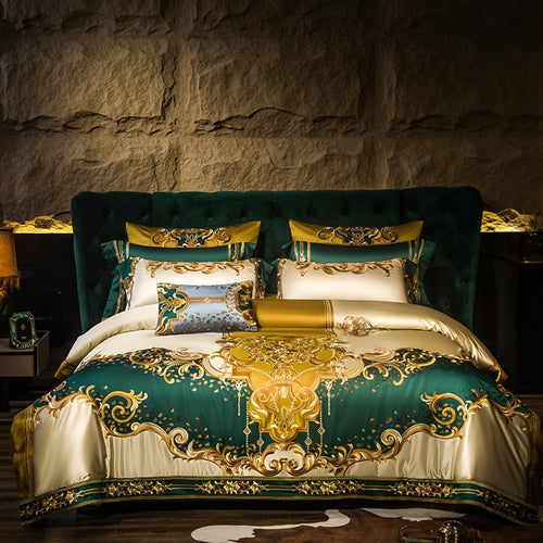 Luxurious Embroidery Comforter Cover Bedding Sets / Lixra