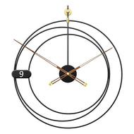 Artistic Designed Metallic Wall Clock / Lixra