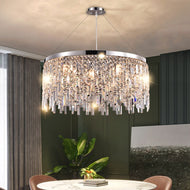 Spectacular Stainless Steel Adjustable Chandelier / Lixra
