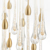 Modern Luxurious Drop Design Crystal Magnolious Chandelier - Lixra