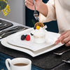Creamy White Ceramic Resplendent Dinnerware Set - Lixra