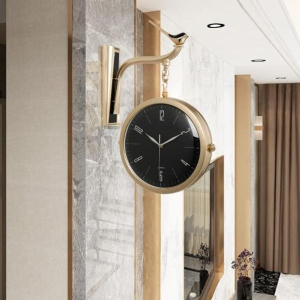 Classic Decorative Hanging Metal Wall-Clock / Lixra