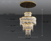 Modern Endearing Lustrous Crystal Opulent Chandelier - Lixra