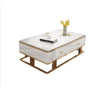 Space Saving Fine Finish Modern Designed Marble Top Coffee Table - Lixra
