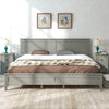 Modern Simplistic  Wooden King Bed / Lixra