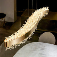 Luxurious Gleaming Modern Crystal Chandelier / Lixra