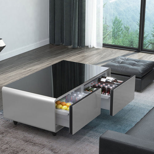 Smart Mini Coffee Table With Refrigeration / Lixra