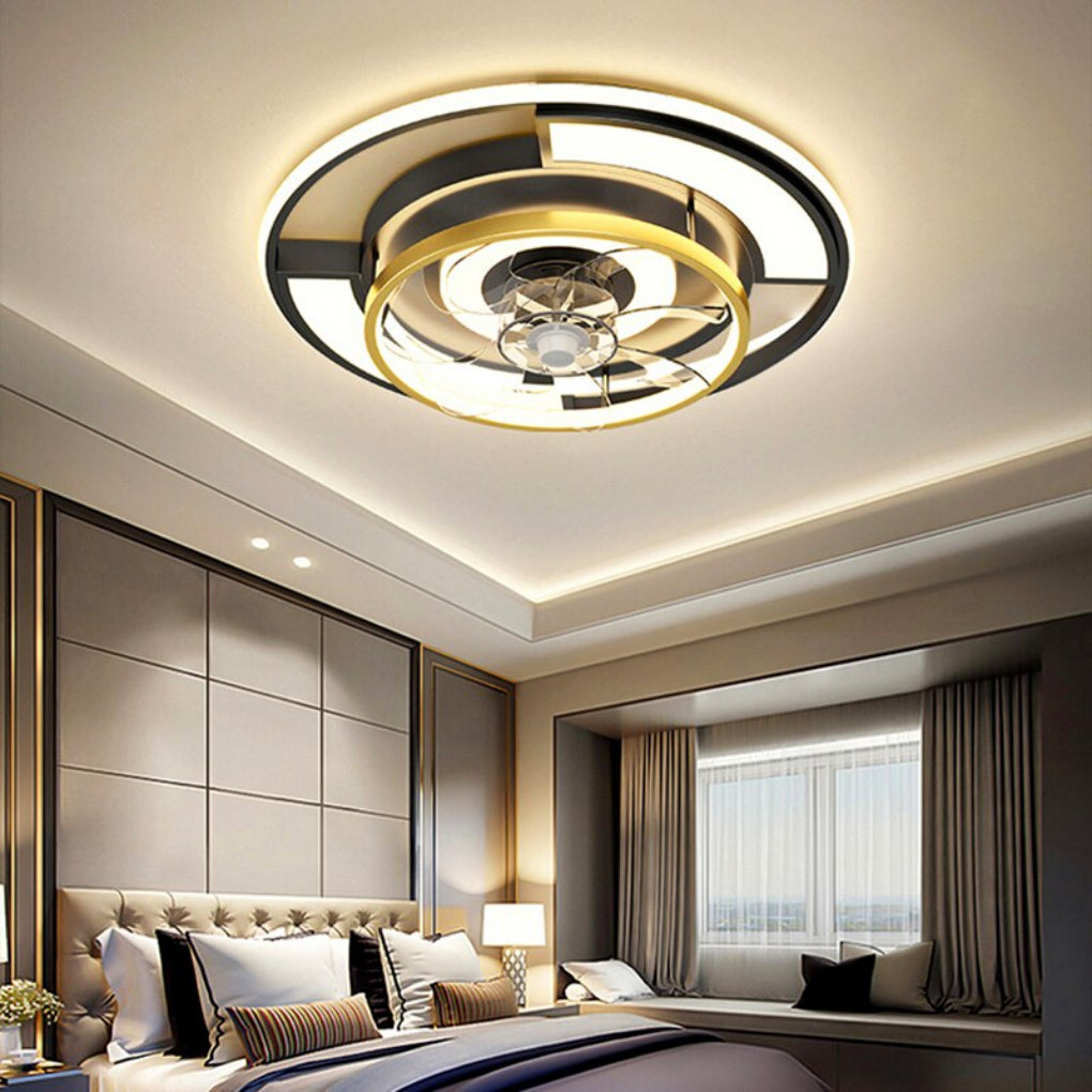 Luxurious Modern Aluminum Ceiling Fan / Lixra