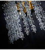 Modern Entrancing Gleamy Crystal Metallic Wall Sconces - Lixra