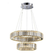 Modern Crystal LED Pendant Light / Lixra