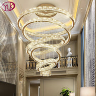Stylish Led Crystal Pendant Light / Lixra
