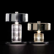 Transparent Glass LED Table Lamp / Lixra