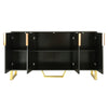 Modern Design Delighting Wooden Buffet Table / Lixra