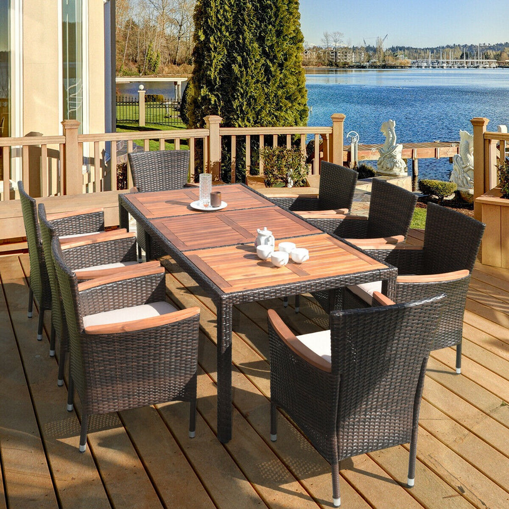 Modern Exemplary Rattan Dining Table Set / Lixra