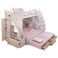 Modern Wooden Bunk Bed / Lixra