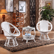 Modern Light Luxurious Resplendent Rattan 3-Piece Set - Lixra