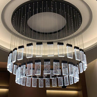 Contemporary Design Bubble Glass LED Chandelier / Lixra