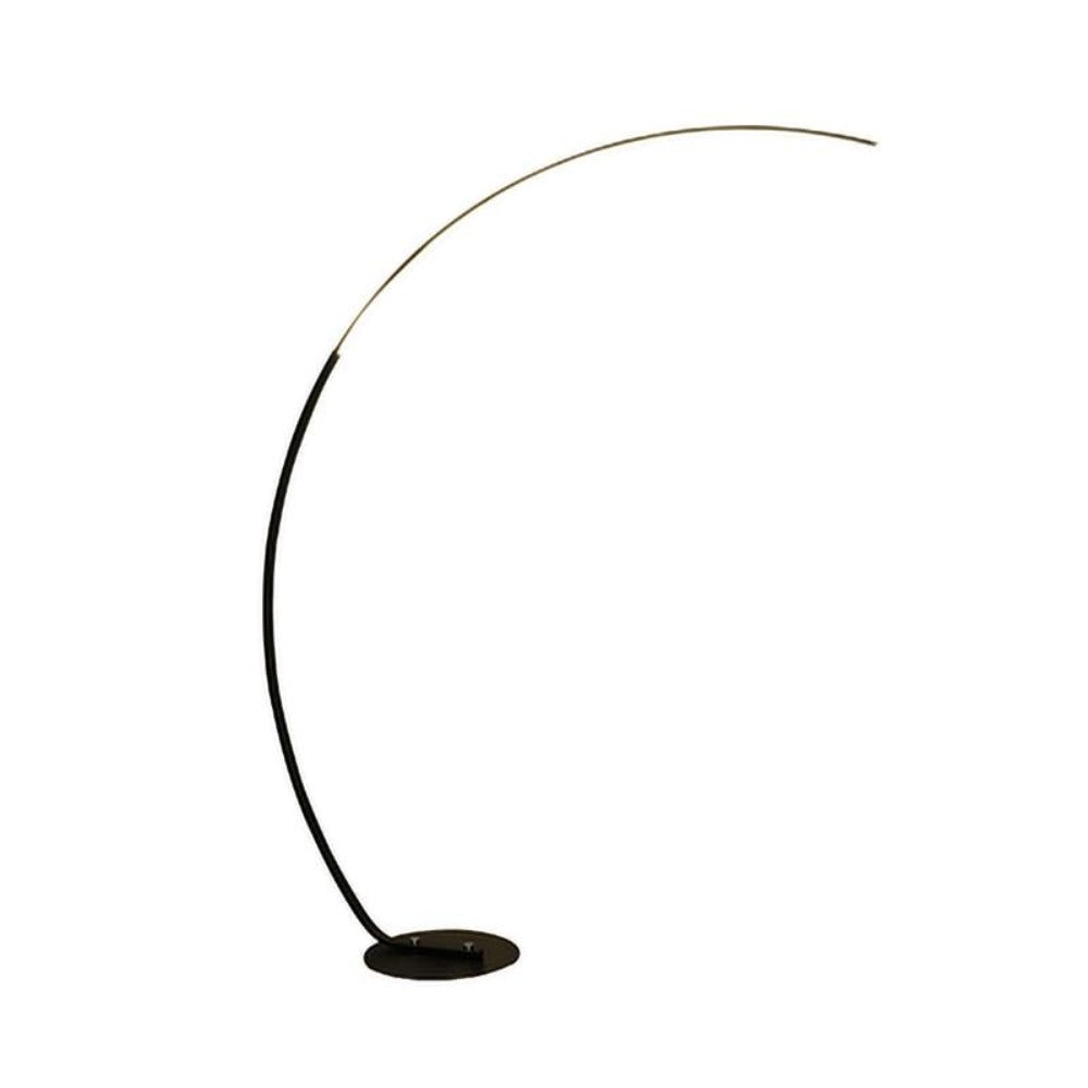Led Dimmable Remote Control Floor Lamp With Metal Arc Arm - Lixra