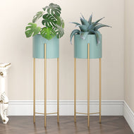 Modern Gold Metallic Astounding Pedestal / Lixra
