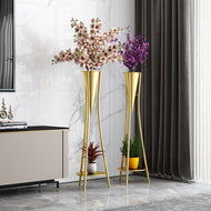 Nordic Luxury Metallic Floor Vase For Décor / Lixra